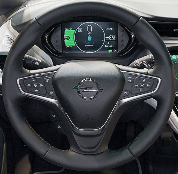 Steering Wheel Cover for Vauxhall (Opel) Ampera-e 2016–2020 Cover My Wheel