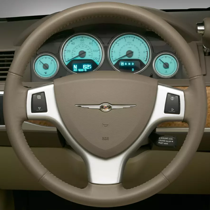 Steering Wheel Cover for Chrysler Town & Country 2008–2010 Voyager 2008–2010 Cover My Wheel