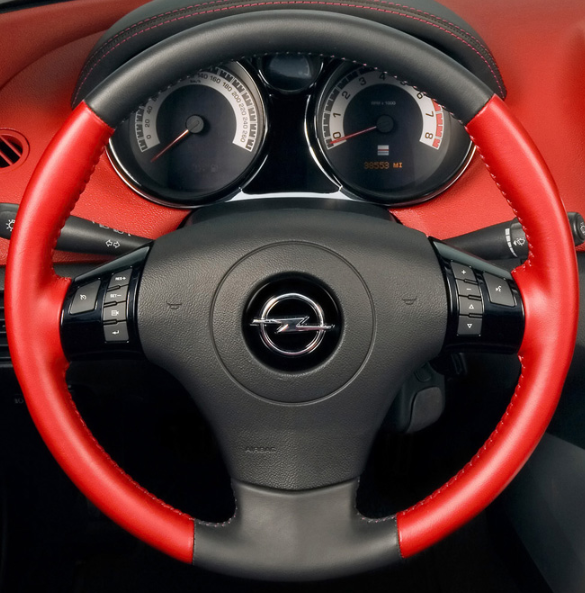 Steering Wheel Cover for Vauxhall (Opel) GT 2007–2010 Cover My Wheel