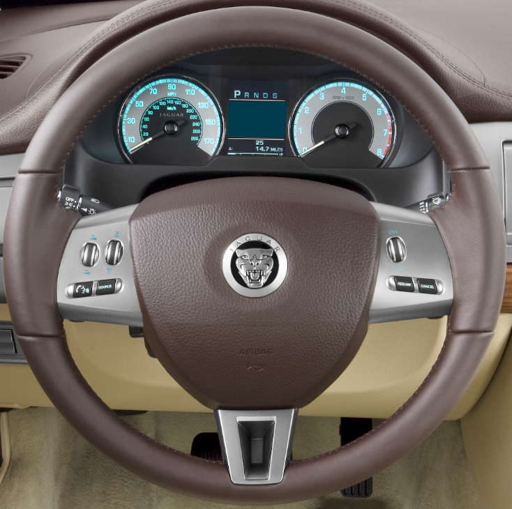 Steering Wheel Cover for Jaguar XF, XF S & Sportbrake (2014–2015) Cover My Wheel