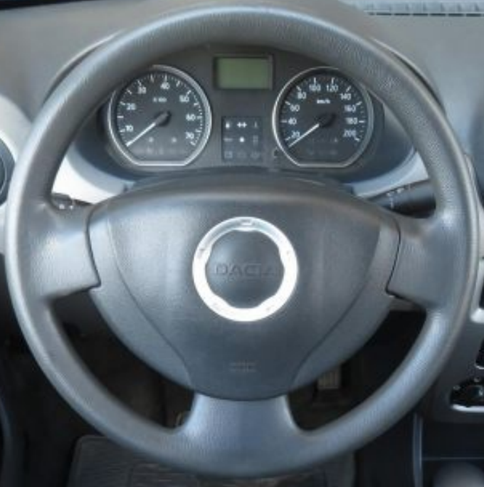 Steering Wheel Cover for Dacia Logan 2009-2012 / Sandero 2008-2012 Cover My Wheel
