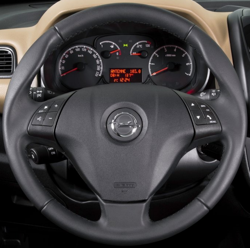 Steering Wheel Cover for Vauxhall (Opel) Combo D 2012–2017