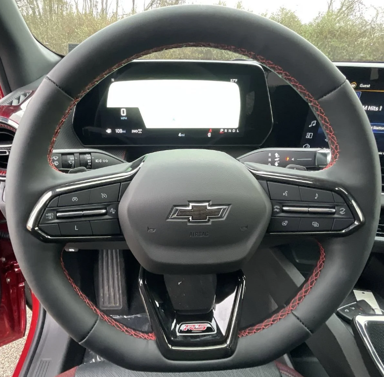 Steering Wheel Cover for Chevrolet Equinox RS & Silverado EV RST (2024–2025) Cover My Wheel