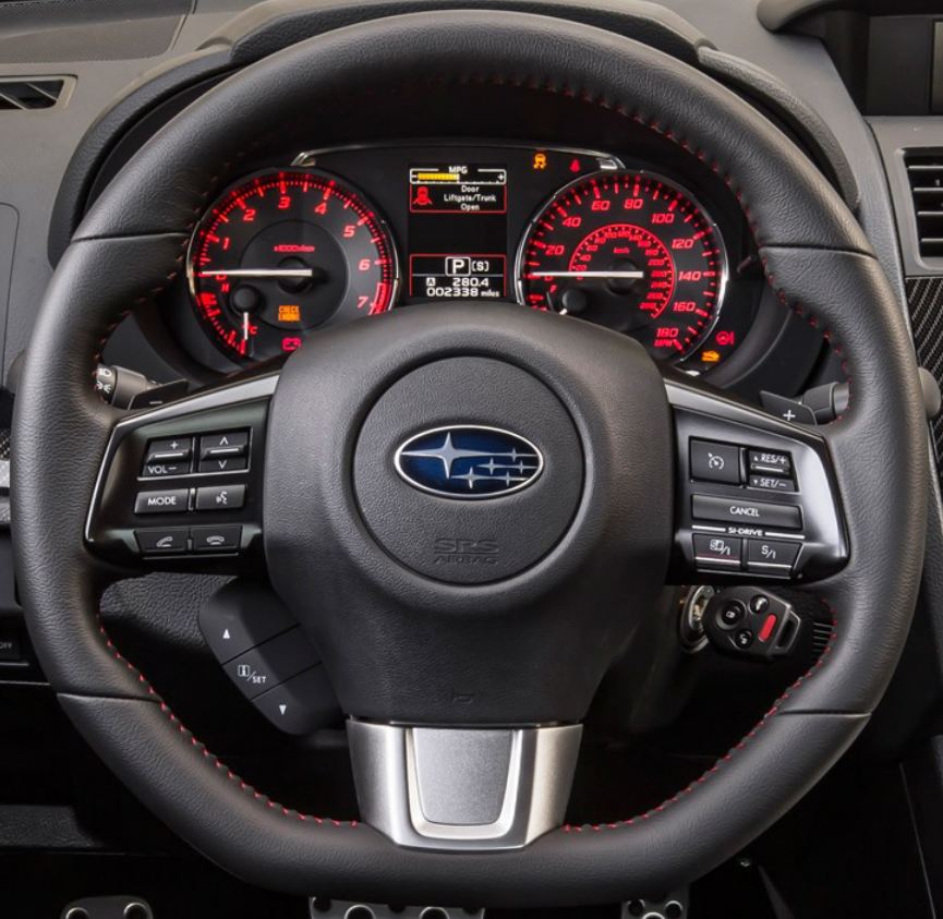 Steering Wheel Cover for Subaru WRX, WRX STI & Levorg (2014–2021) Cover My Wheel