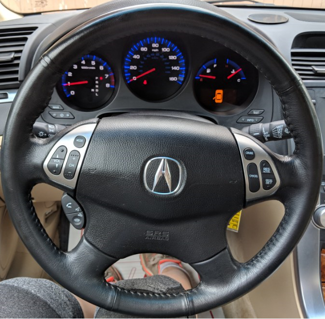 Steering Wheel Cover for Acura TL 2004-2006 Cover My Wheel