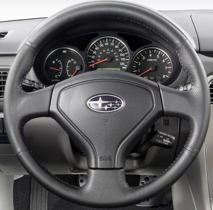 Steering Wheel Cover for Subaru Forester, Impreza, Legacy, Outback & WRX STI (2005–2008) Cover My Wheel