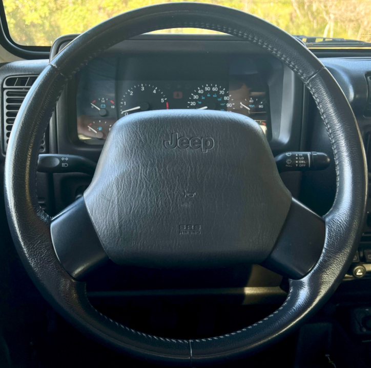 Steering Wheel Cover for Jeep Wrangler TJ Cherokee XJ 1997–2002 Cover My Wheel