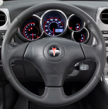 Steering Wheel Cover for Pontiac Vibe 2002-2008 Cover My Wheel