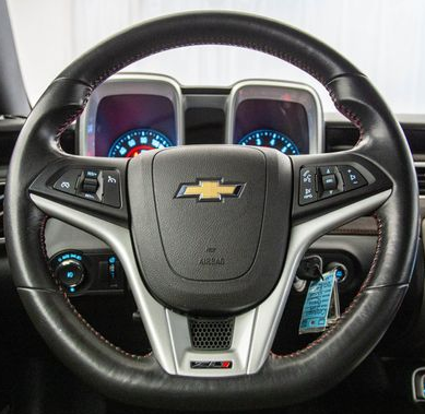 Steering Wheel Cover for Chevrolet (Chevy) Camaro 2012-2015 Cover My Wheel