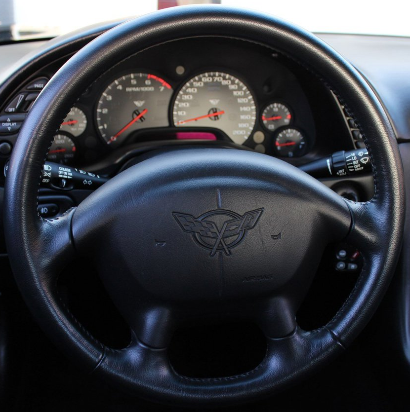 Steering Wheel Cover for Chevrolet Corvette C5 (1997–2004) Cover My Wheel