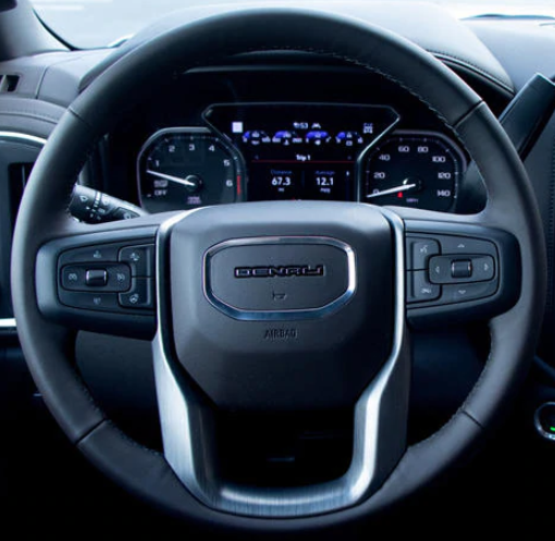 Steering Wheel Cover for GMC Sierra 1500 2019–2023 (incl. Limited 2022) Sierra 2500/3500 2020–2024 Yukon (XL) 2021–2023 Cover My Wheel