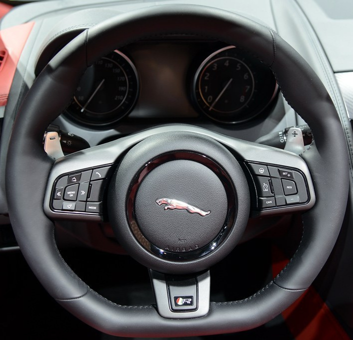Steering Wheel Cover for Jaguar F-Type (X152) (2013–2020) Cover My Wheel