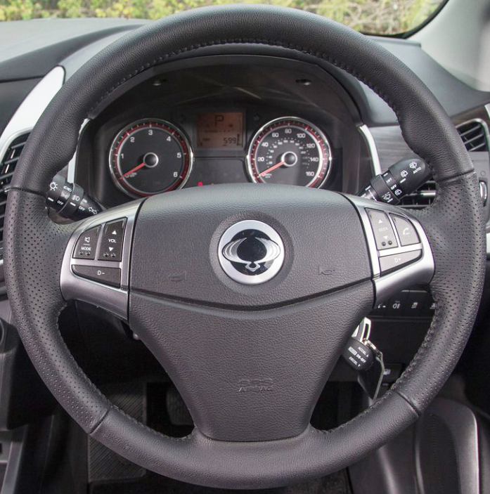 Steering Wheel Cover for Ssangyong Korando 2011-2014 Cover My Wheel