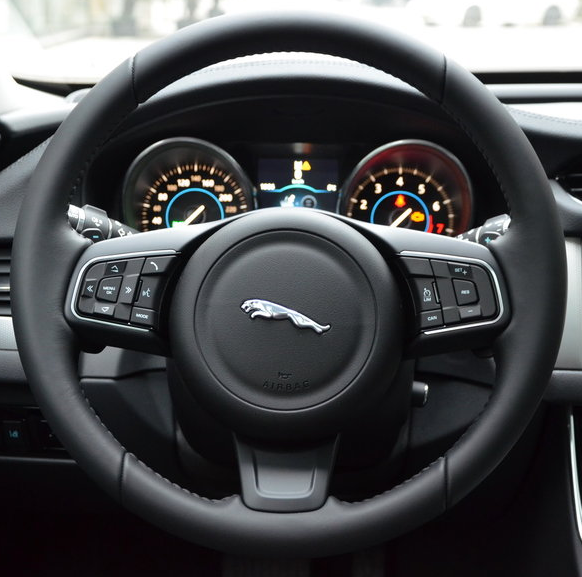 Steering Wheel Cover for Jaguar E-Pace, F-Pace, XE & XF (2015–2019) Cover My Wheel