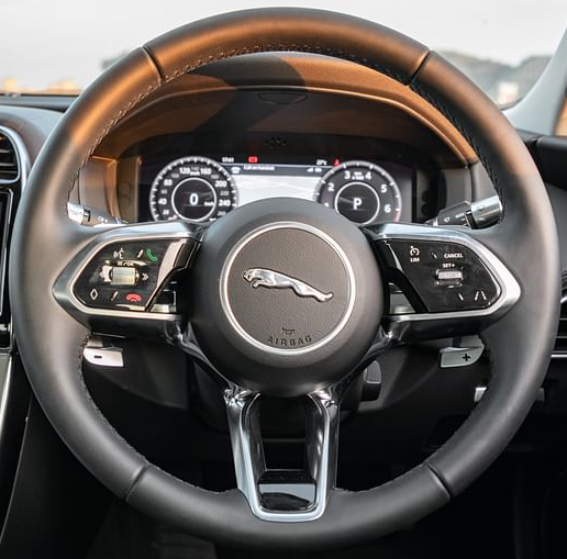 Steering Wheel Cover for Jaguar XE 2020-2022 Cover My Wheel