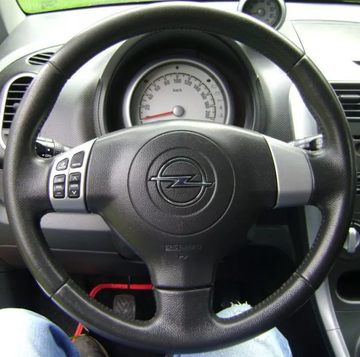 Steering Wheel Cover for Vauxhall (Opel) Agila 2007–2015