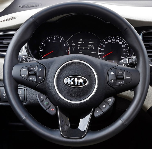 Steering Wheel Cover for Kia Carens 2013-2019 Cover My Wheel