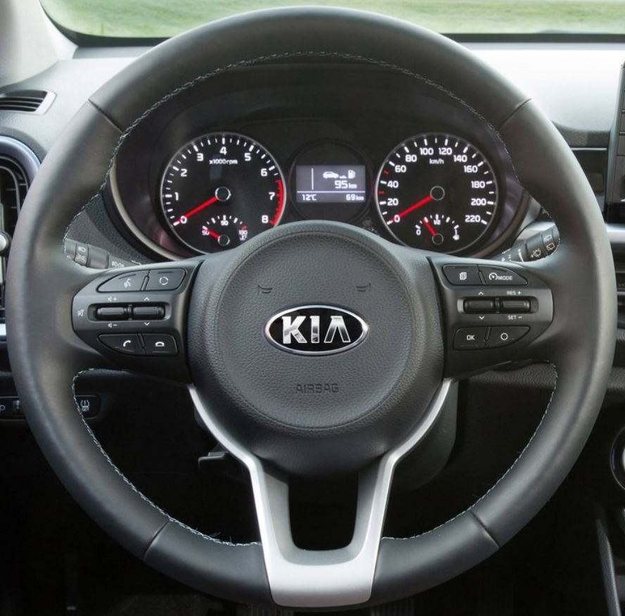 Steering Wheel Cover for Kia Rio, Rio5, K2, Picanto & Morning (2017–2019) Cover My Wheel