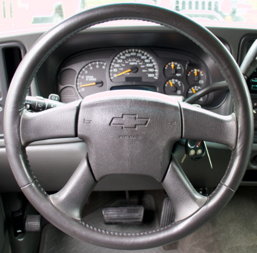 Steering Wheel Cover for Chevrolet Silverado 1500, 2500, 3500 & TrailBlazer (2002–2009) Cover My Wheel