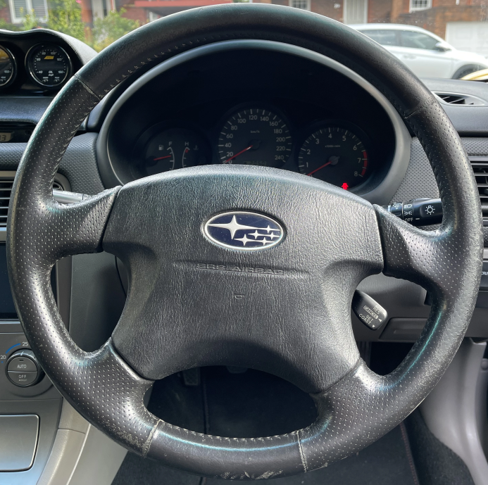 Steering Wheel Cover for Subaru Forester, Impreza, Legacy & Outback (1999–2004) Cover My Wheel