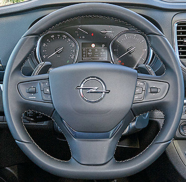 Steering Wheel Cover for Vauxhall (Opel) Zafira Life 2019 Cover My Wheel