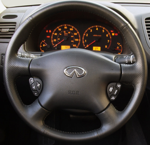 Steering Wheel Cover for Infiniti M45 2003-2004 Cover My Wheel