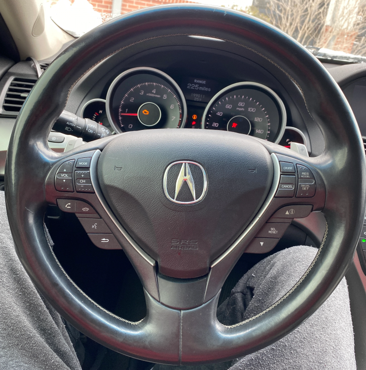Steering Wheel Cover for Acura TL 2009-2014 Cover My Wheel