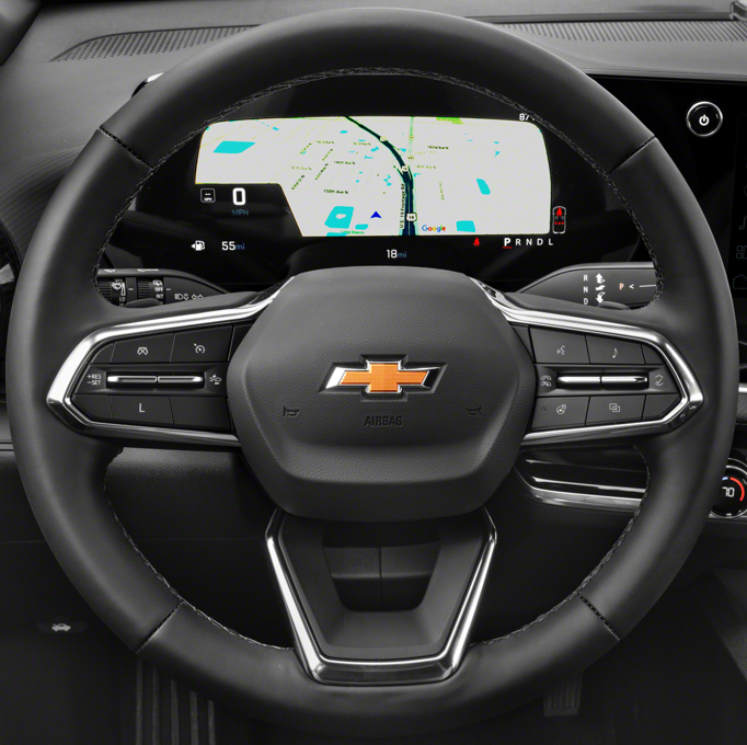 Steering Wheel Cover for Chevrolet Equinox, Silverado EV, Traverse, Blazer EV, Tahoe & Suburban (2024–2025) Cover My Wheel