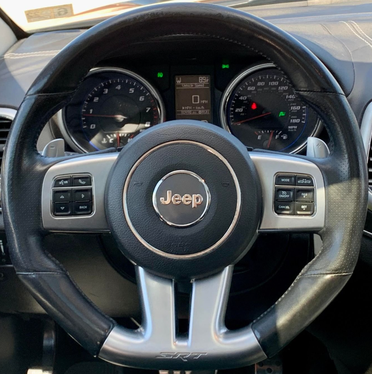 Steering Wheel Cover for Jeep Grand Cherokee SRT 2012–2013 Cover My Wheel