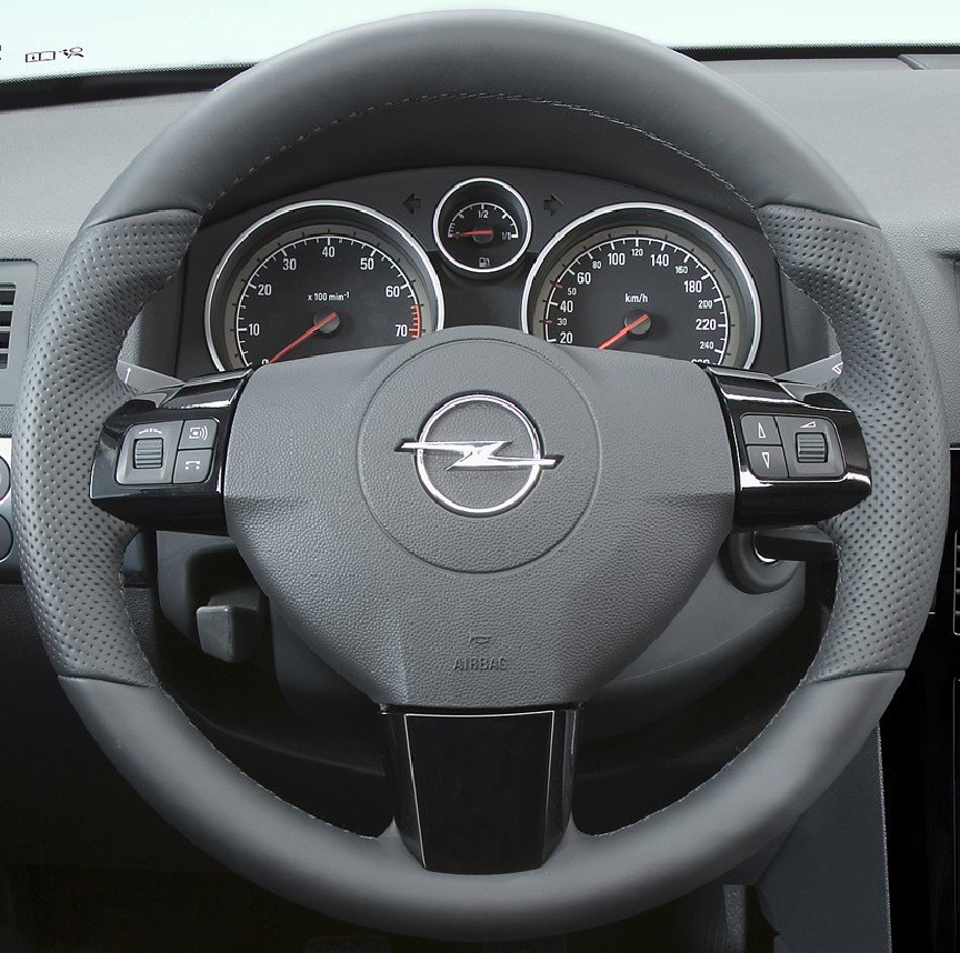 Steering Wheel Cover for Vauxhall (Opel) Astra H Signum Vectra C 2004–2009 Cover My Wheel