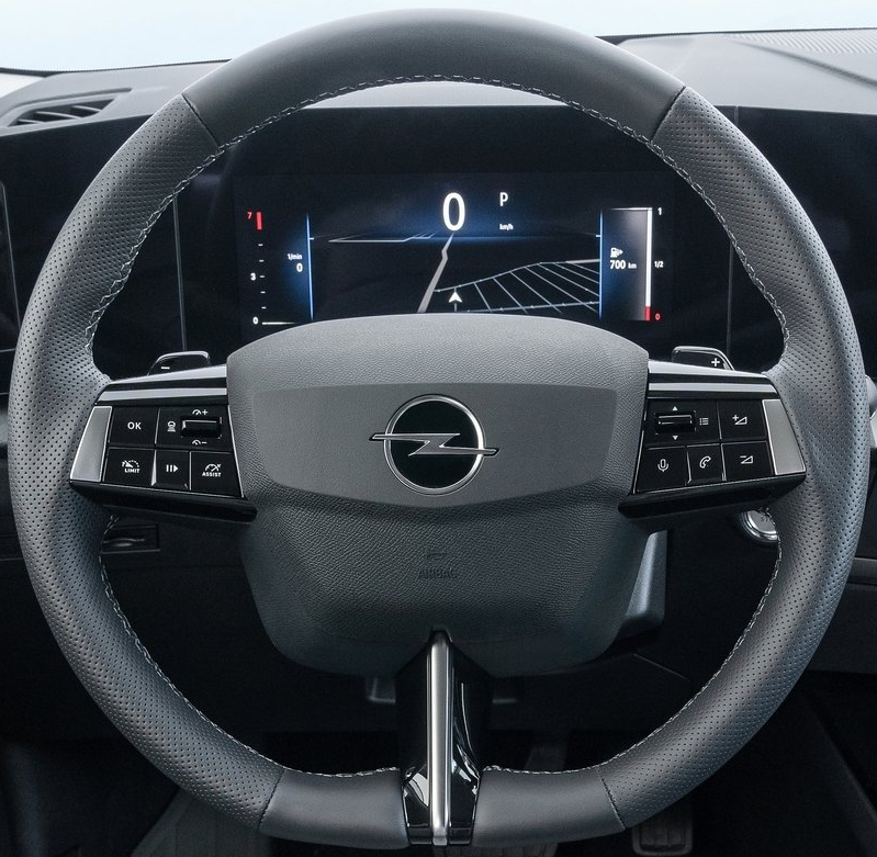 Steering Wheel Cover for Vauxhall (Opel) Astra 2022–2024 Cover My Wheel