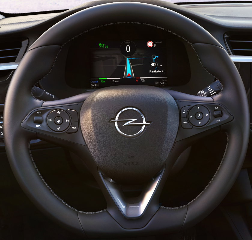 Steering Wheel Cover for Vauxhall (Opel) Astra K Combo Corsa E/F Grandland X Insignia B 2014–2020 Cover My Wheel