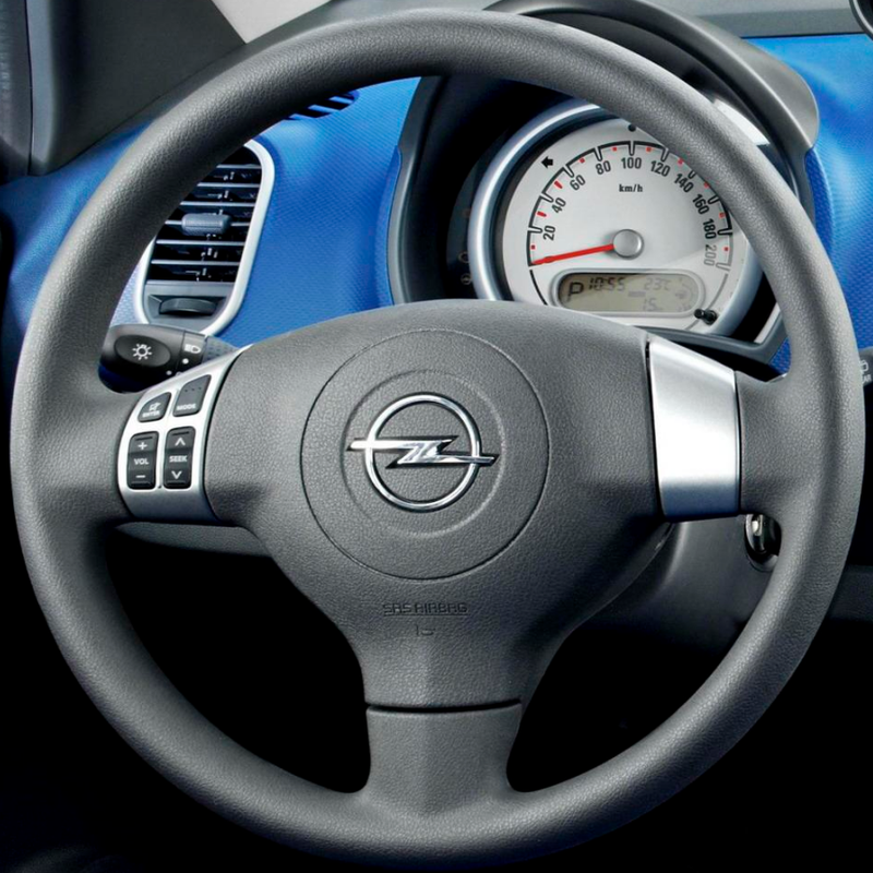Steering Wheel Cover for Vauxhall (Opel) Agila 2007–2015 Cover My Wheel