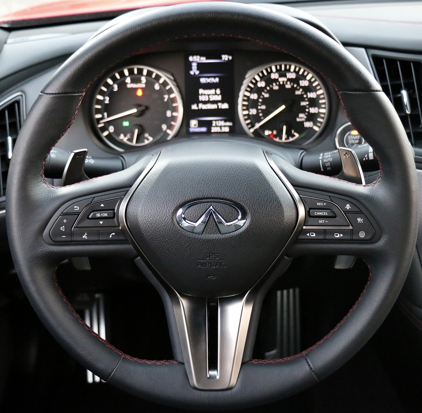 Steering Wheel Cover for Infiniti Q50 Q60 QX50 2016-2022 Cover My Wheel
