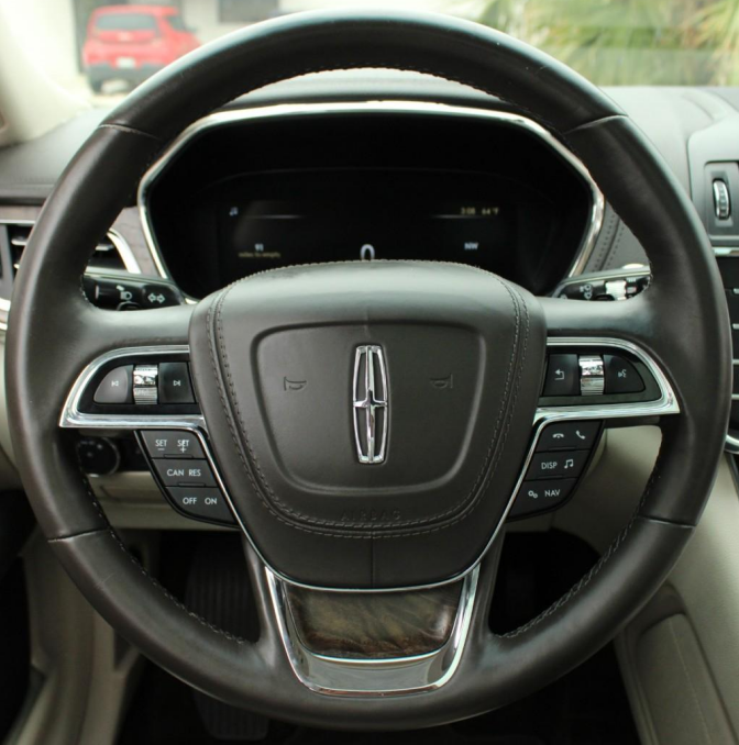 Steering Wheel Cover for Lincoln Continental, Nautilus & Navigator (2017–2024) Cover My Wheel