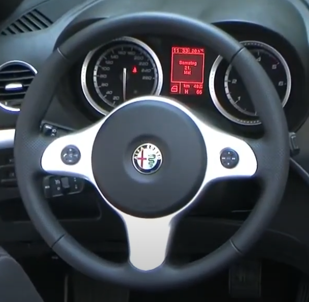 Steering Wheel Cover for Alfa Romeo 159 (2006–2012), Brera (2006–2011) & Spider (2006–2011) Cover My Wheel