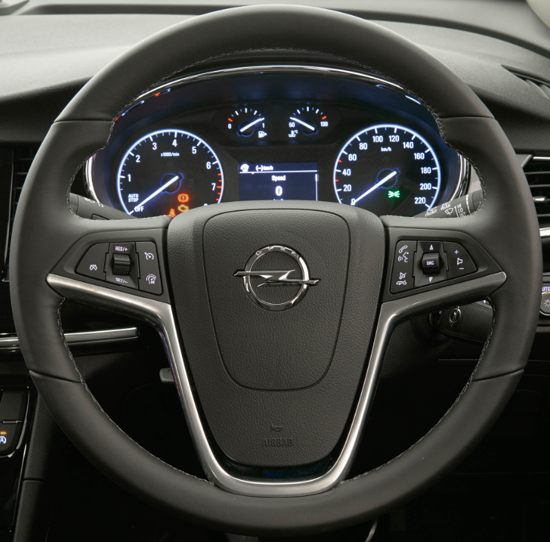 Steering Wheel Cover for Vauxhall (Opel) Astra J Mokka Mokka X Zafira C Insignia A Insignia CT Ampera Cascada Meriva B 2008–2019 Cover My Wheel