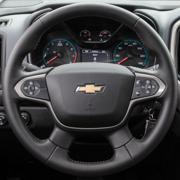 Steering Wheel Cover for Chevrolet Colorado & Traverse (2015–2024) Cover My Wheel