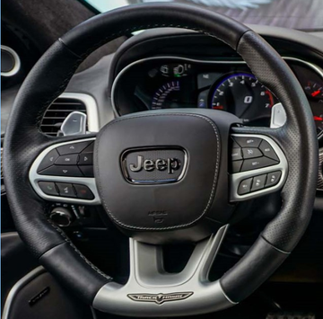 Steering Wheel Cover for Jeep Grand Cherokee SRT 2012–2013 2018–2021