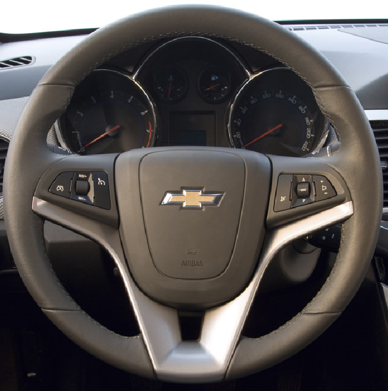 Steering Wheel Cover for Chevrolet Cruze, Aveo, Orlando, Sonic & Trax (2009–2022) Cover My Wheel