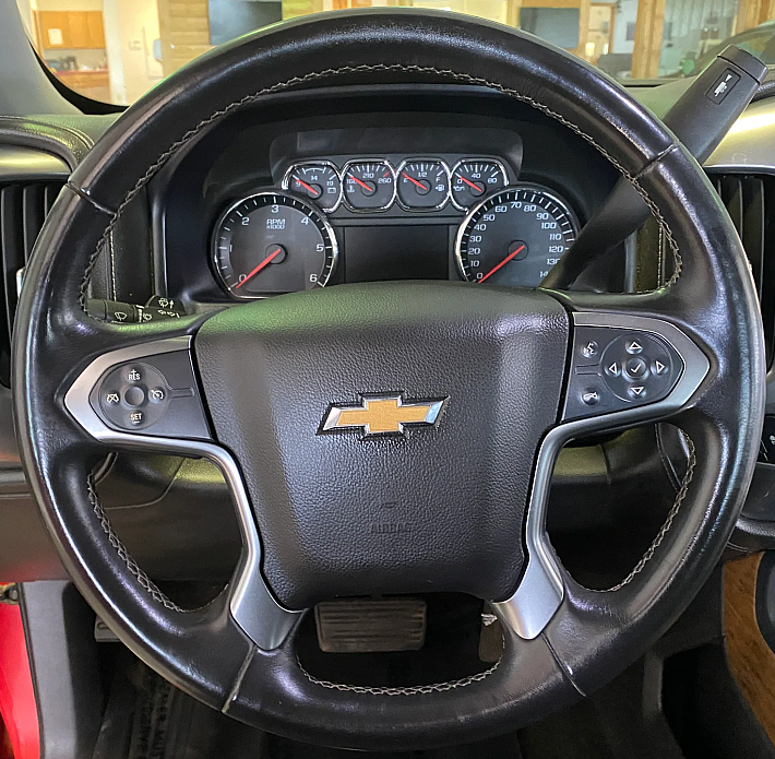 Steering Wheel Cover for Chevrolet Silverado, Suburban & Tahoe (2014–2024) Cover My Wheel