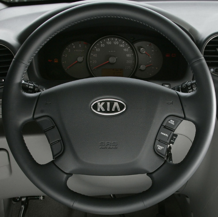 Steering Wheel Cover for Kia Carens & Rondo (2007–2011) Cover My Wheel