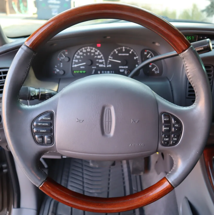 Steering Wheel Cover for Lincoln Navigator 1998-2002 Cover My Wheel