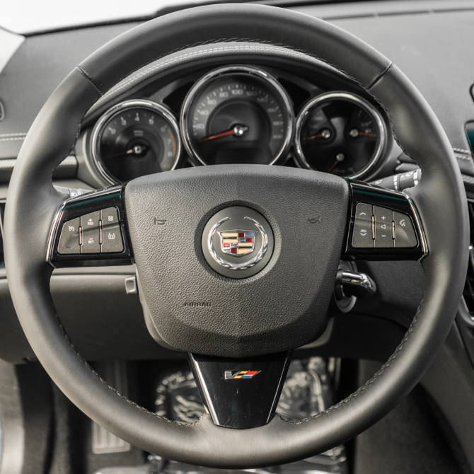 Steering Wheel Cover for Cadillac CTS CTSV CTS-V 2009-2015 Cover My Wheel