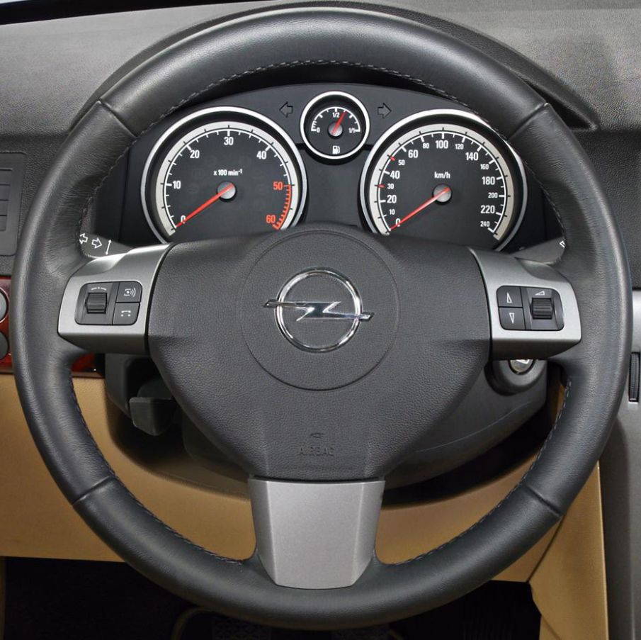 Steering Wheel Cover for Vauxhall (Opel) Astra H Zafira B Signum Vectra C 2002–2014 Cover My Wheel