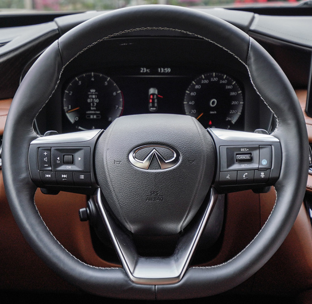 Steering Wheel Cover for Infiniti QX60 2022 Cover My Wheel