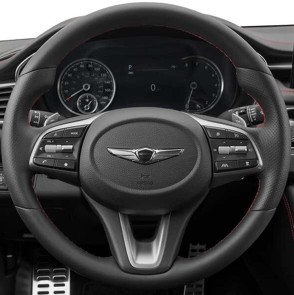 Steering Wheel Cover for Genesis G70 G80 Sport 2019-2024 Cover My Wheel