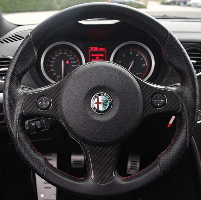Steering Wheel Cover for Alfa Romeo 159 TI Brera (2006–2011) Cover My Wheel