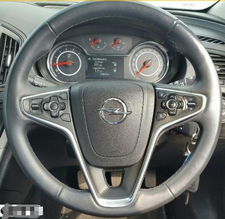Steering Wheel Cover for Vauxhall (Opel) Insignia A 2013–2017