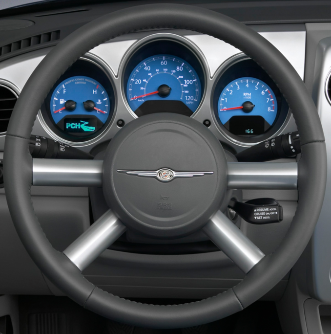 Steering Wheel Cover for Chrysler PT Cruiser 2000–2010 Cover My Wheel